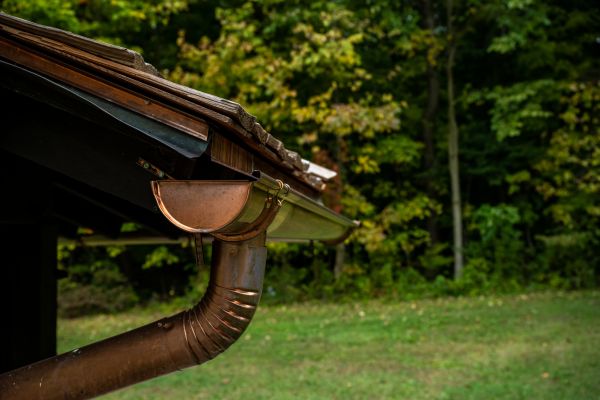 Copper Gutter Replacement in Mocksville