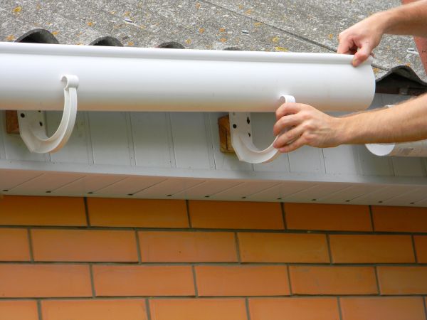 Half Round Gutter Installation in Mocksville