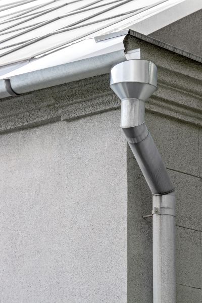 Galvanized Gutter Installation in Mocksville
