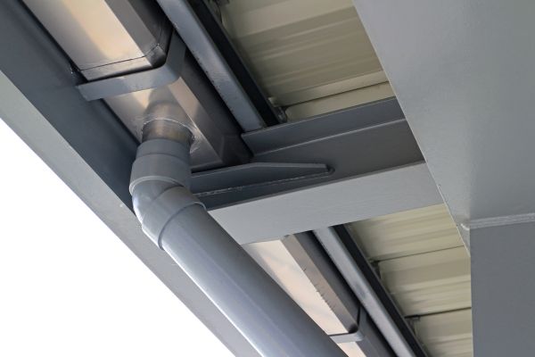 PVC Downspout Installation in Mocksville
