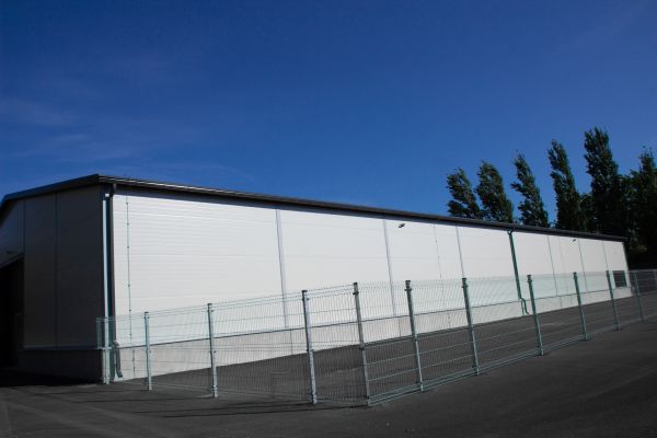 Warehouse Gutter Installation in Mocksville