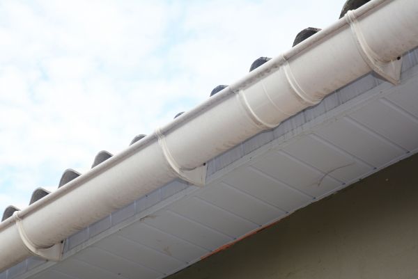 Plastic Gutter Installation in Mocksville