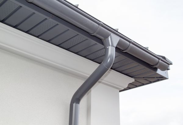 Patio Gutter Installation in Mocksville