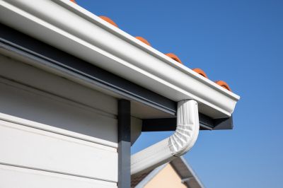 Warehouse Gutter Installation detail
