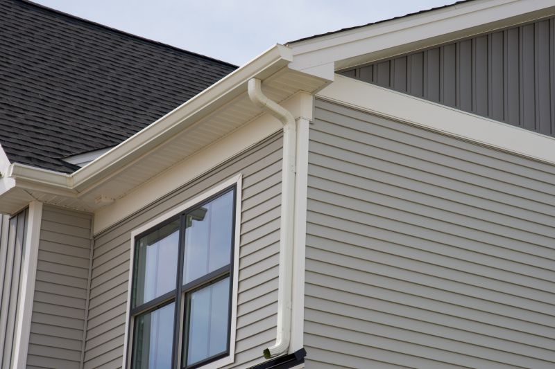 Warehouse Gutter Installation detail